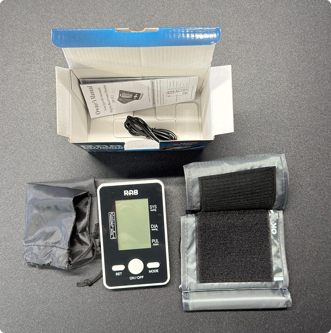 RA8 DBP-13C2 Automatic Arm Blood Pressure Monitor